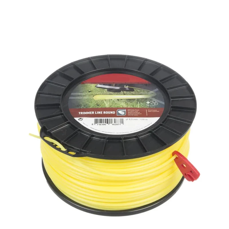 Maaidraad Geel Ø3.3 Mm 139 Meter Rond 1 Maaidraad Geel Ø3.3 Mm 139 Meter Rond