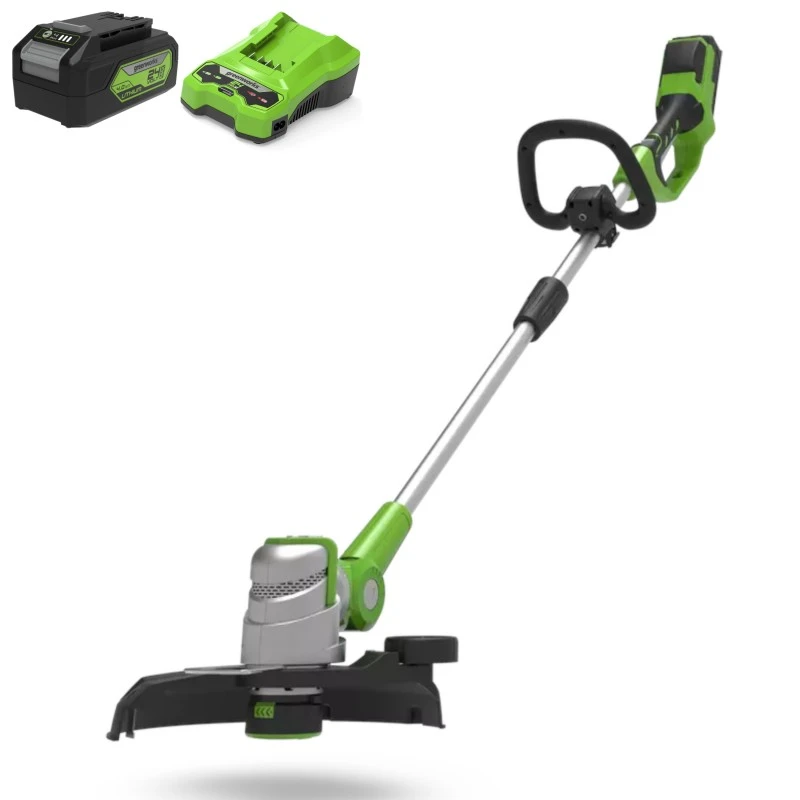 Greenworks Accu Trimmer 40V Met 2.0Ah Accu En Lader 1 Greenworks Accu Trimmer 40V Met 2.0Ah Accu En Lader